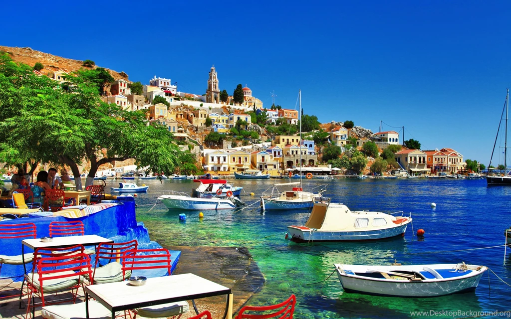 Greece, Symi Island 2880x1800 Wallpapers HD Wallpapers