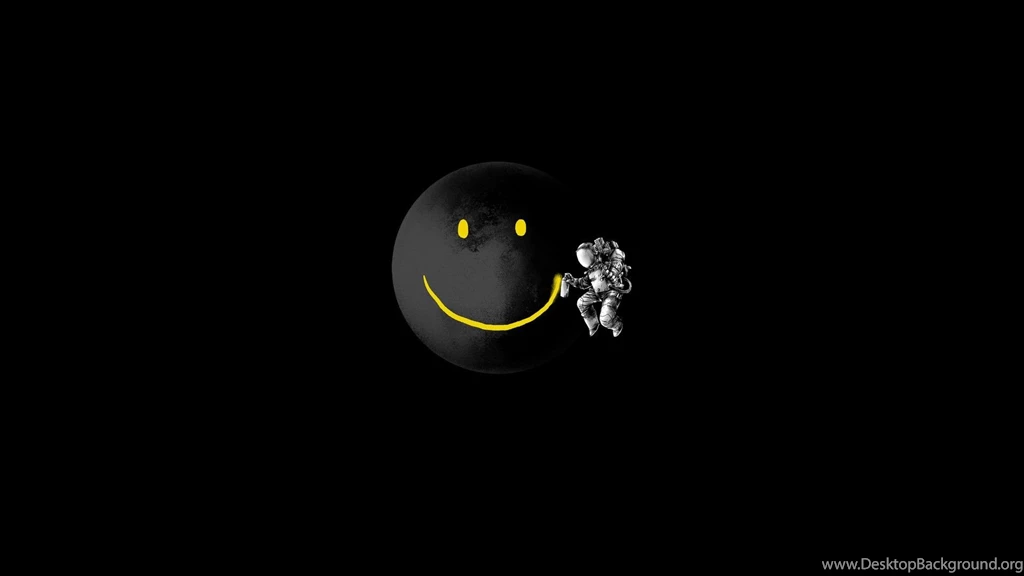 Smiley Face Black Backgrounds   Wallpapers Cave