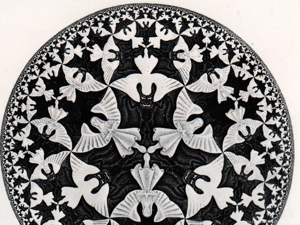 Download Wallpapers, Download 2560x1920 Mc Escher 1408x1422 ...