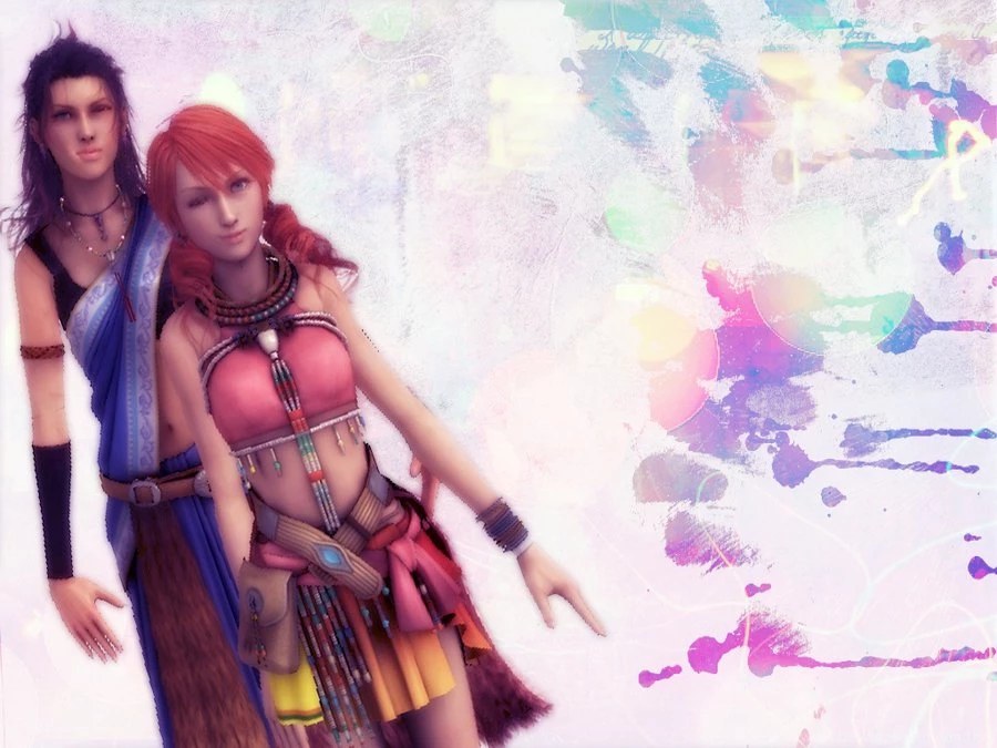Wallpaper Fang And Vanille By Danielle chan On DeviantArt
