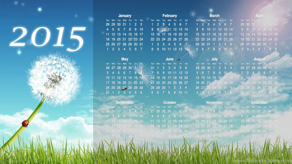 2015 Calendar Wallpapers