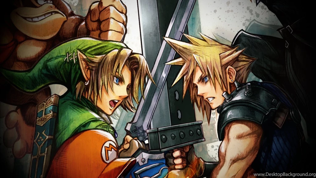 Link Vs. Cloud Wallpapers By Jxudo On DeviantArt