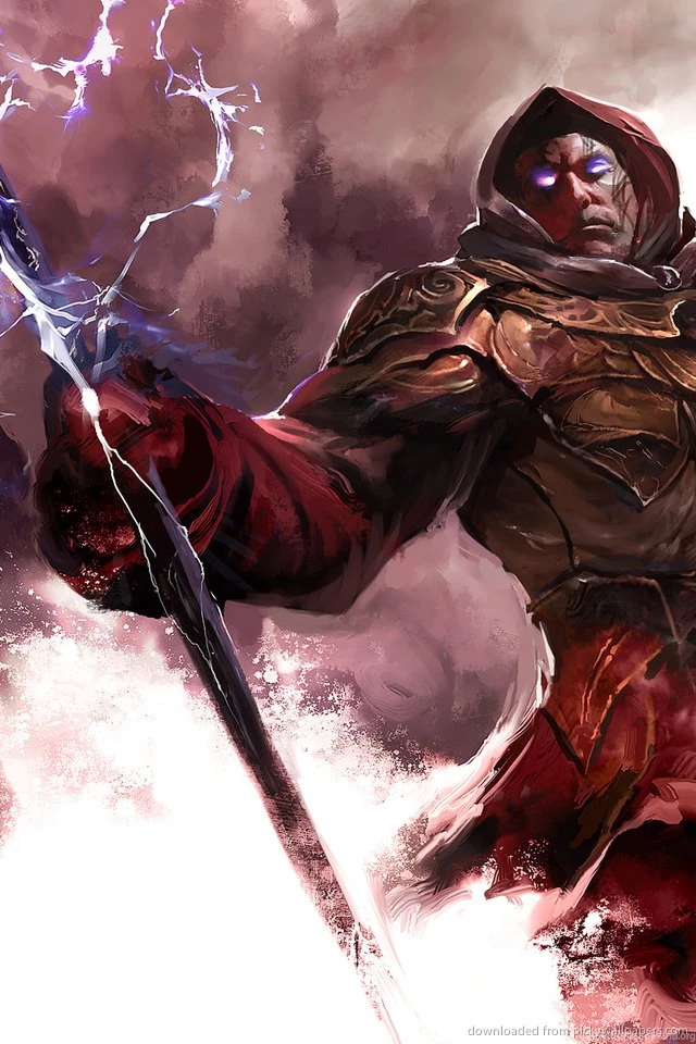 Download Guild Wars 2 — Necromancer Wallpapers For iPhone 4
