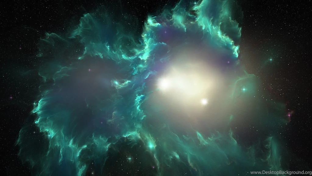 Green Fire Nebula Wallpapers And Images Wallpapers, Pictures, Photos