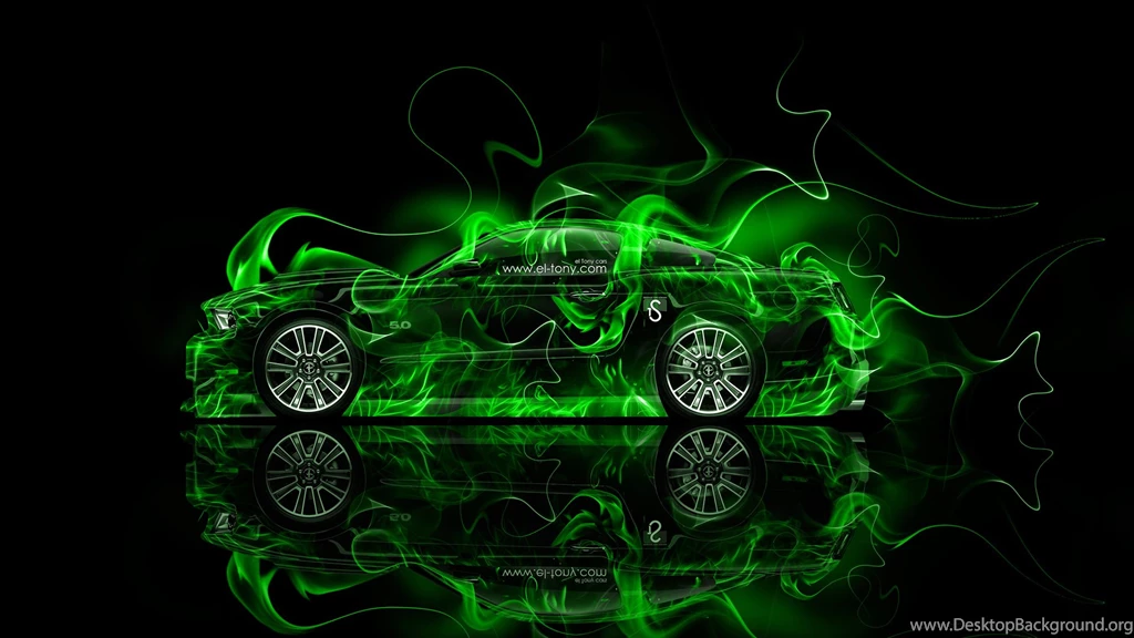 Ford Mustang GT Muscle Fire Car 2014 « El Tony