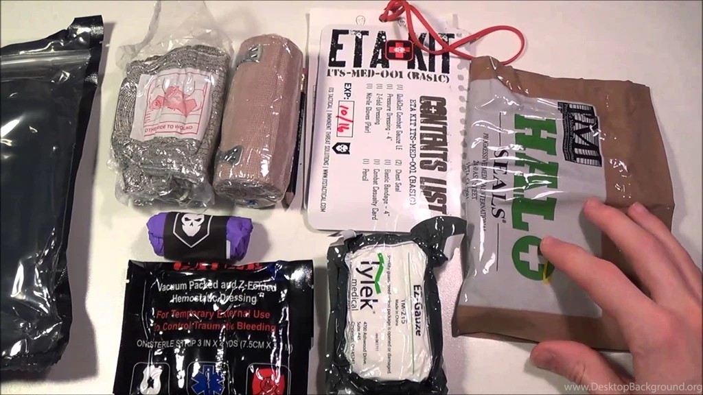 ITS Tactical: ETA Trauma Kit (Basic) Contents + Fatboy Pouch   YouTube