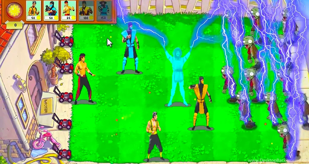 Plants Vs. Zombies Meets Mortal Kombat In New Video Game Mashup ...