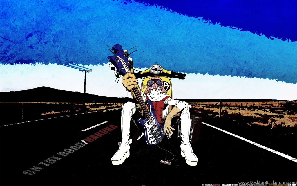 FLCL Fooly Cooly Haruhara Haruko Anime Wallpapers