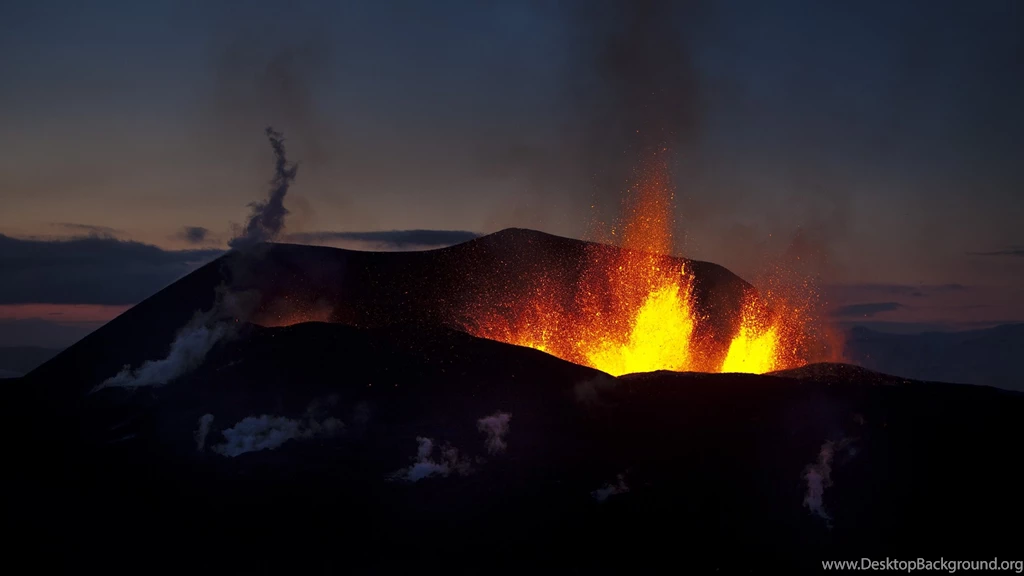 Mac iMac 27 Volcano Wallpapers HD, Desktop Backgrounds 2560x1440