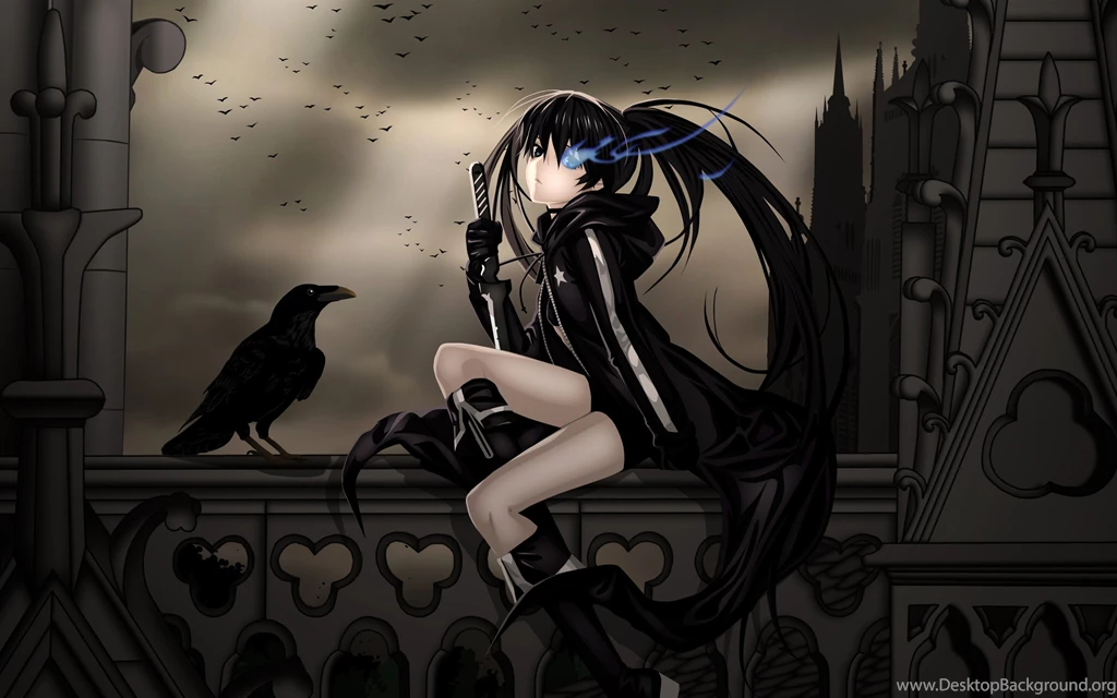Anime Crow Black Rock Shooter Wallpapers 404 Free HD Wallpapers ...