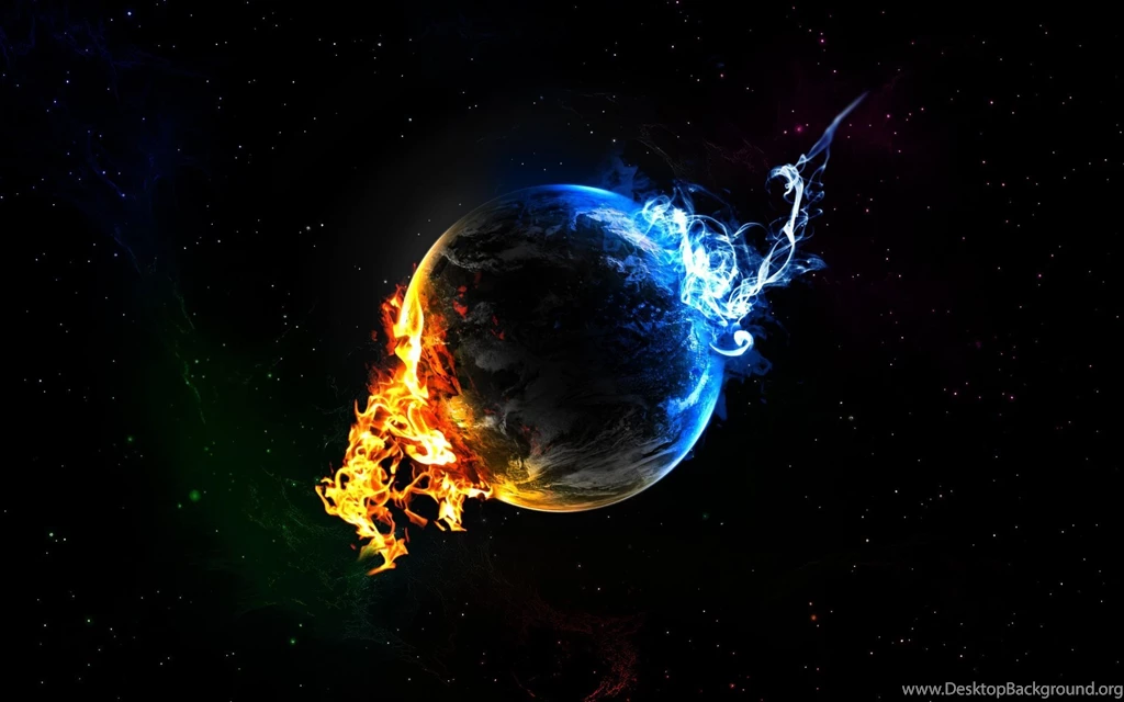 Fire And Ice Iphone Wallpapers Abstract Wallpapers Semrawut