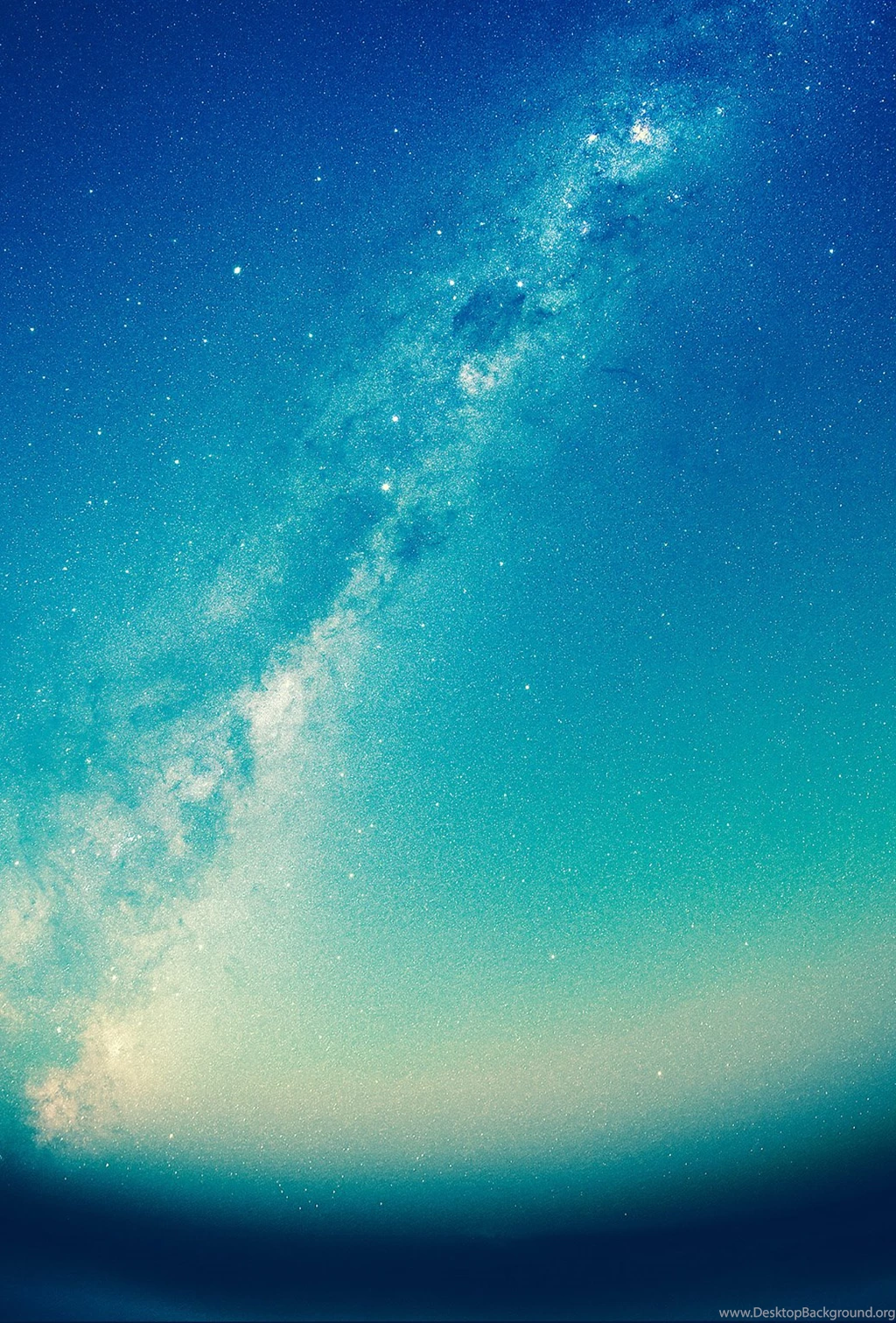 Free IOS Parallax Wallpapers » Blue Space