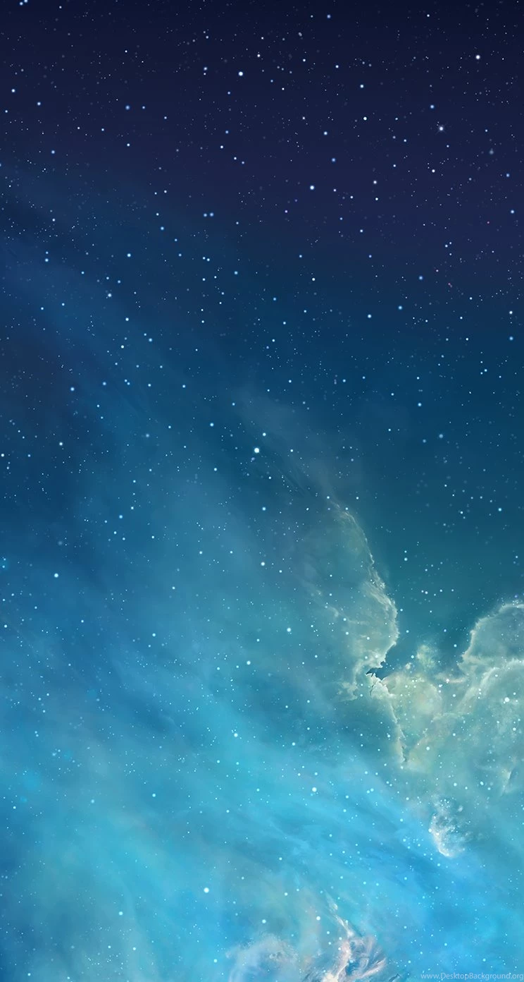 Blue Night Sky iPhone 5 Parallax Wallpapers (744x1392)