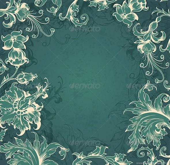Venetian Victorian Floral » Blobernet.com