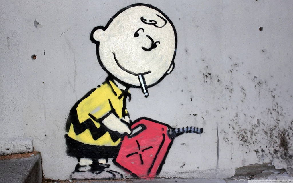 Charlie Brown Peanuts Graffiti HD Desktop Wallpapers : High ...