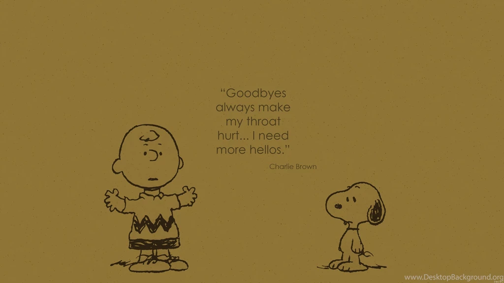 Snoopy, Charlie Brown, Quote Wallpapers HD / Desktop And Mobile ...