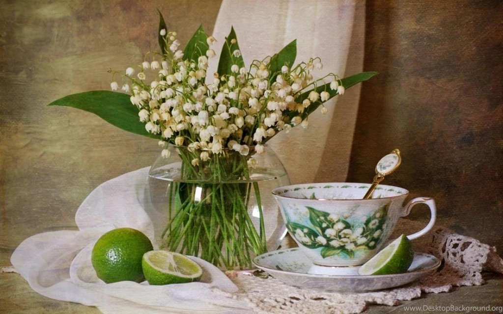 Lily Of The Valley Teacup   (