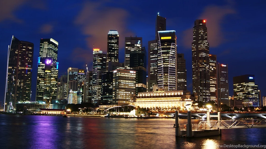 Singapore Skyline Cityscape Wallpapers