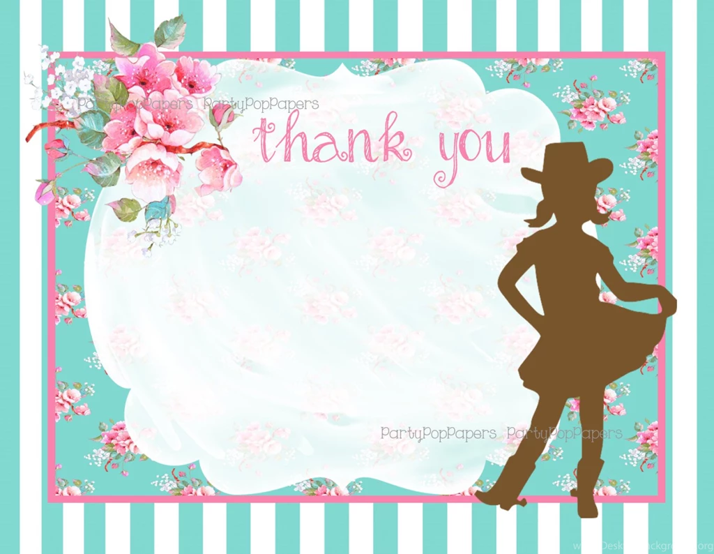 Popular Items For Cowgirl Thank You On Etsy