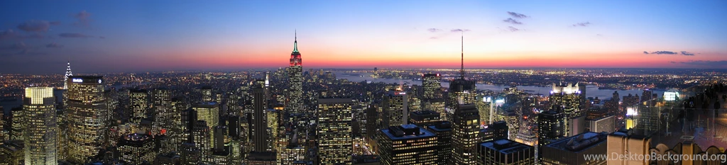 Multi Monitors Wallpapers New York City Usa Town Metropolis New ...