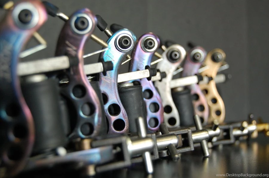 DeviantArt: More Like Copper Tattoo Machine By SkinDiggers