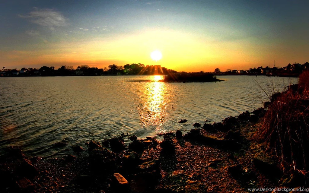 Photographic Wallpapers Of Sunrise And Sunset In The Beach Tidal 2 ...