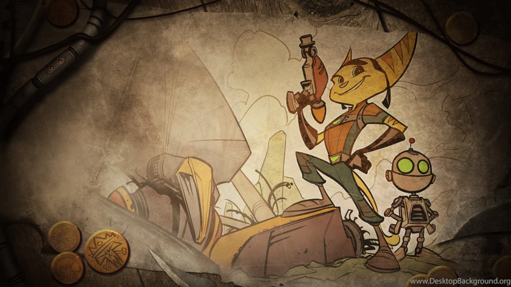 Wallpapers From Ratchet & Clank Future : Quest For Booty Ratchet ...