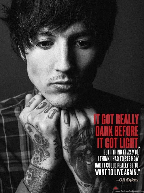 Bring Me The Horizon Wallpapers With Quotes. QuotesGram Desktop Background