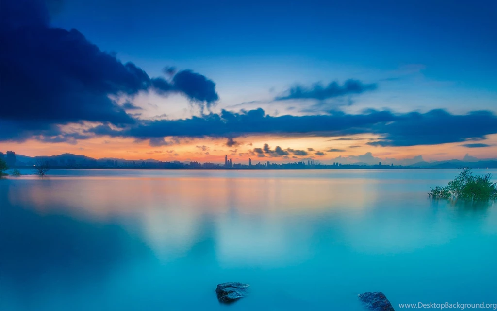 Sunset Waters Wallpapers