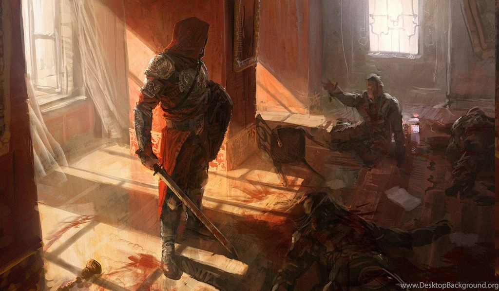 Andree Wallin, Warrior, Sword, Fantasy Art, Medieval, Blood ...