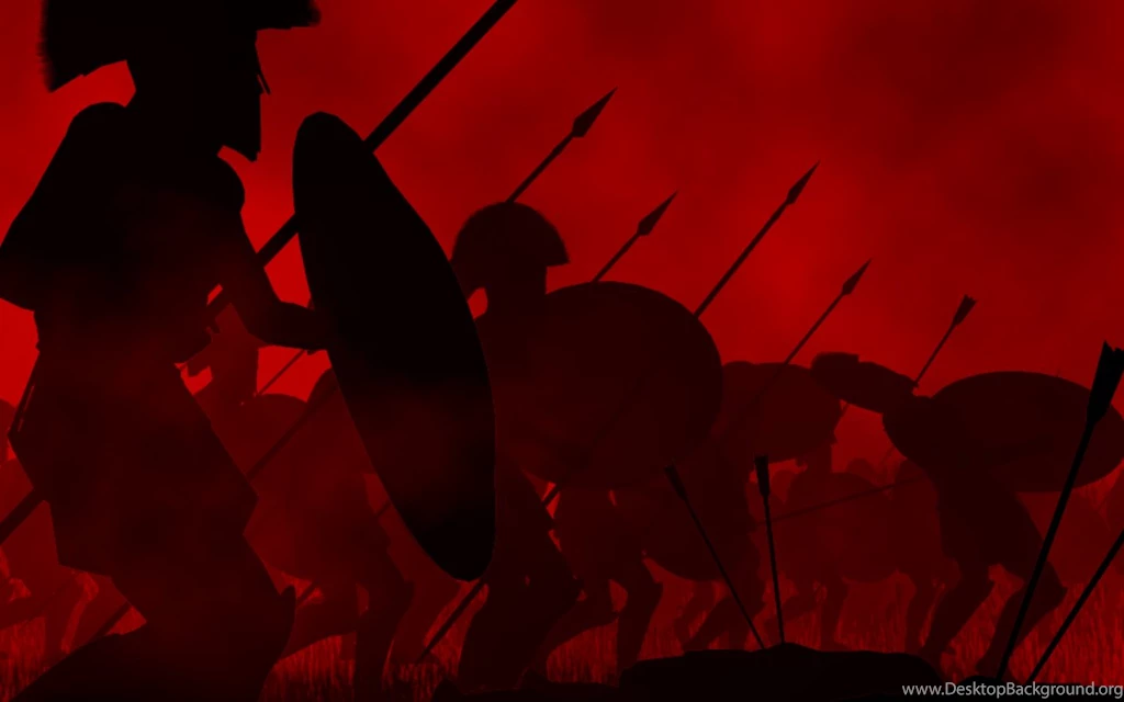 Soldiers Red Silhouette Rome Total War