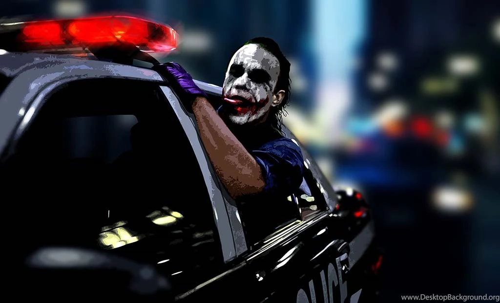 ZOOM HD PICS: JOKER FROM THE MOVIE THE DARK KNIGHT, BATMAN