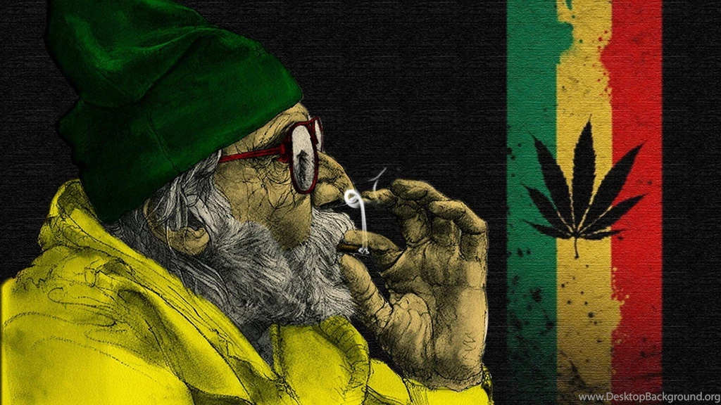 Wallpapers Trippy Weed Description The Above Is Jamaica Ganja Man ...