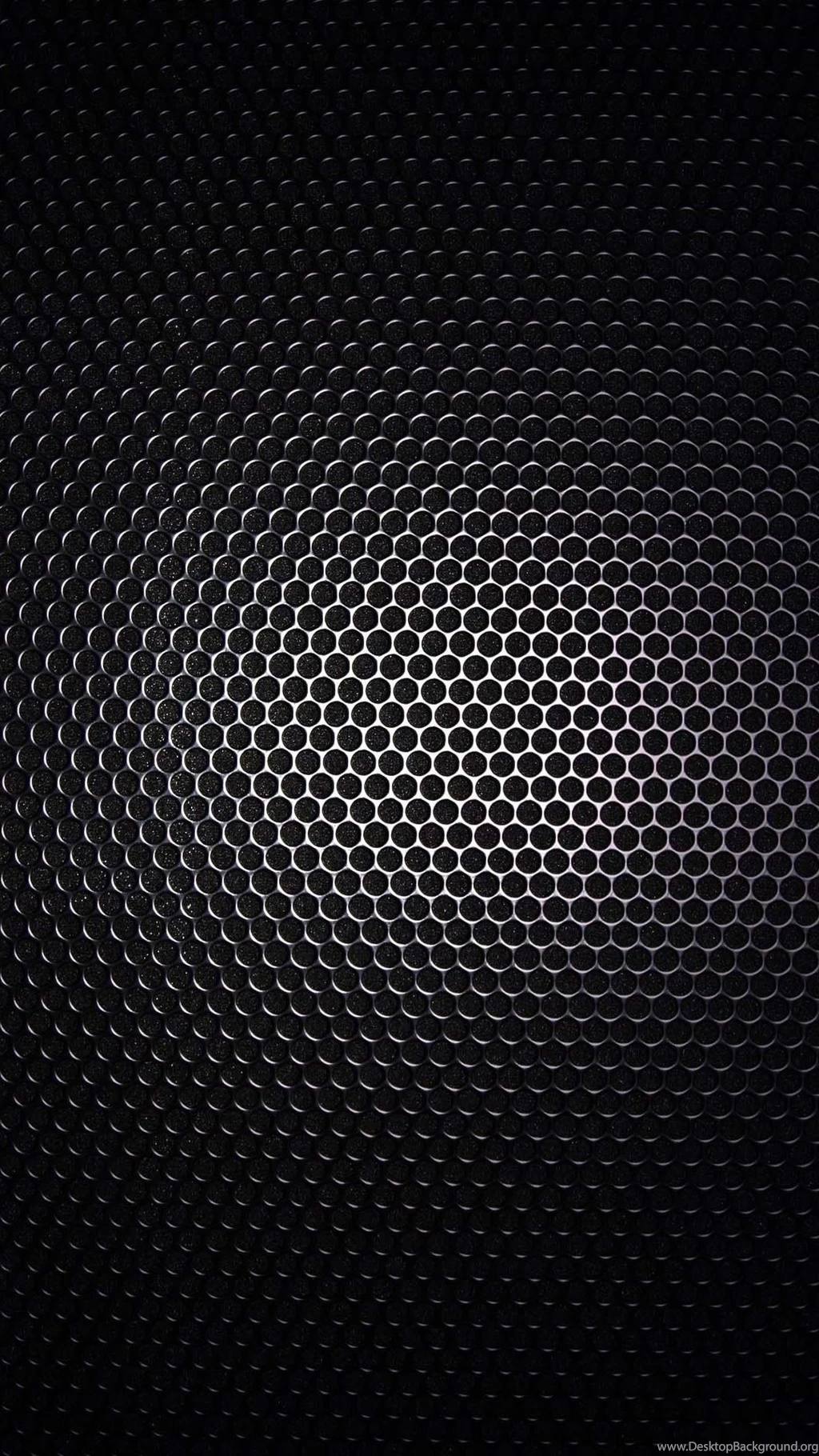 Dark Metal Hexagons Grid Pattern iPhone 6 Plus HD Wallpapers / IPod ...