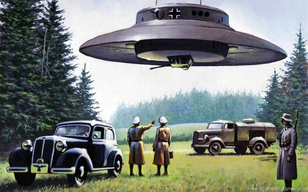 Nazi Ufo Wallpapers   (