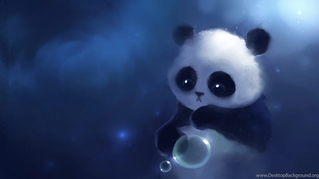 Panda Bubble Cute Wallpapers