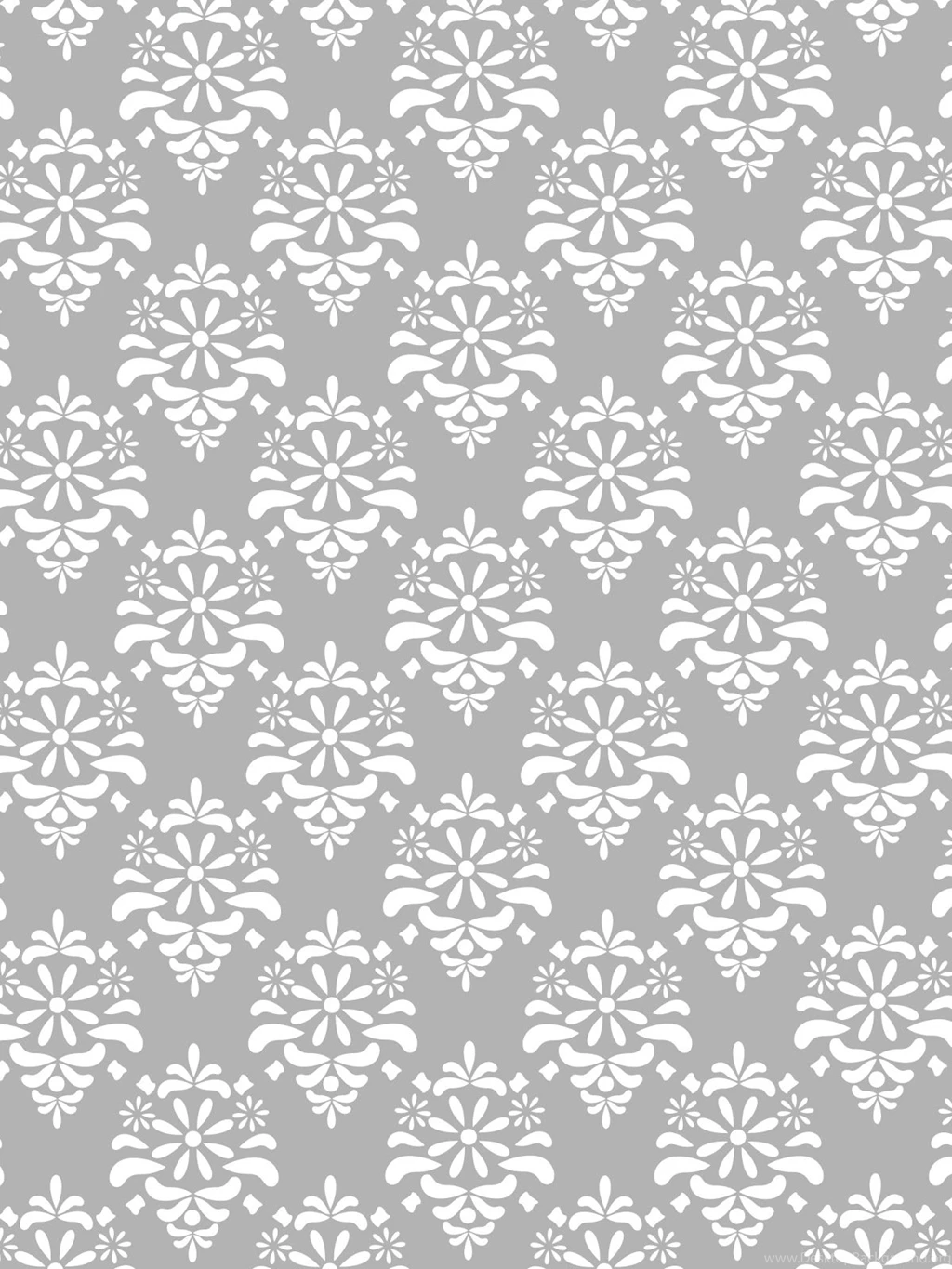 Gray And White Damask Wallpapers   Wallpapers Zone