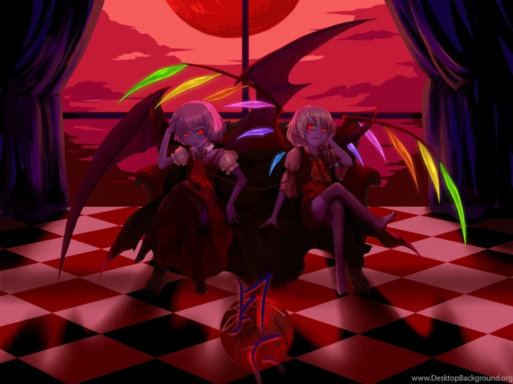 Wallpapers Flandre Scarlet Free Remilia And The 1024x768