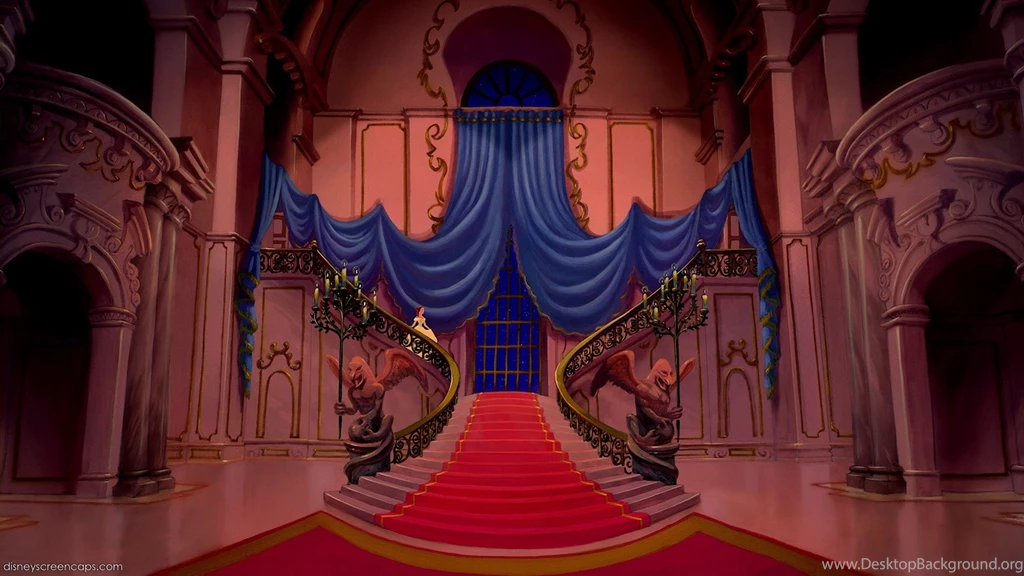 Empty Backdrop From Beauty And The Beast Disney Crossover Image ...