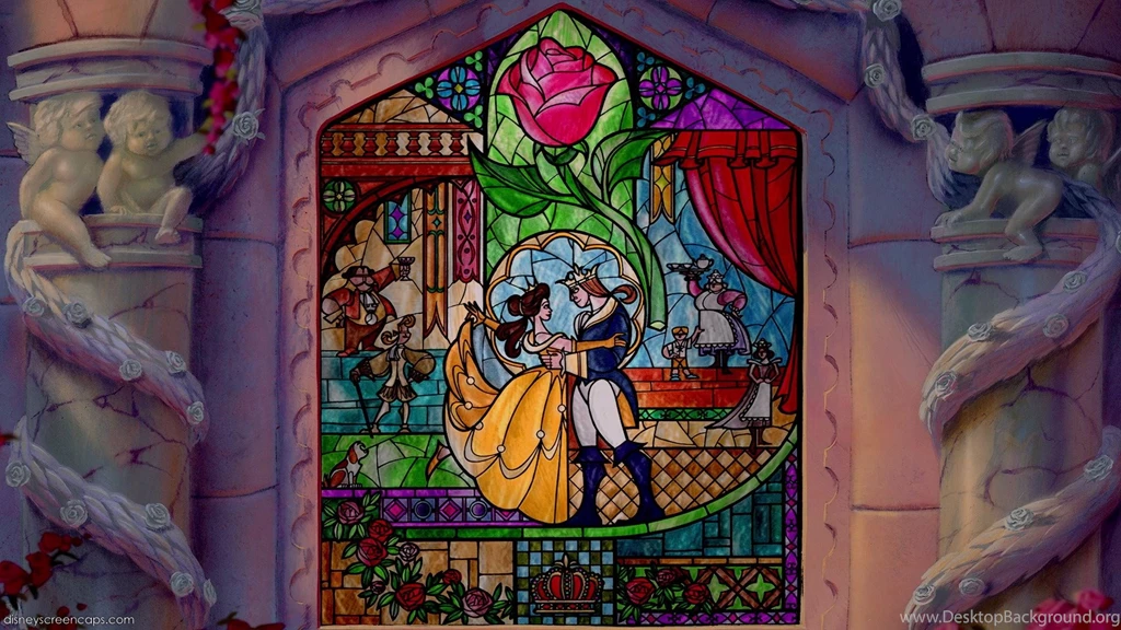 Empty Backdrop From Beauty And The Beast Disney Crossover Image ...