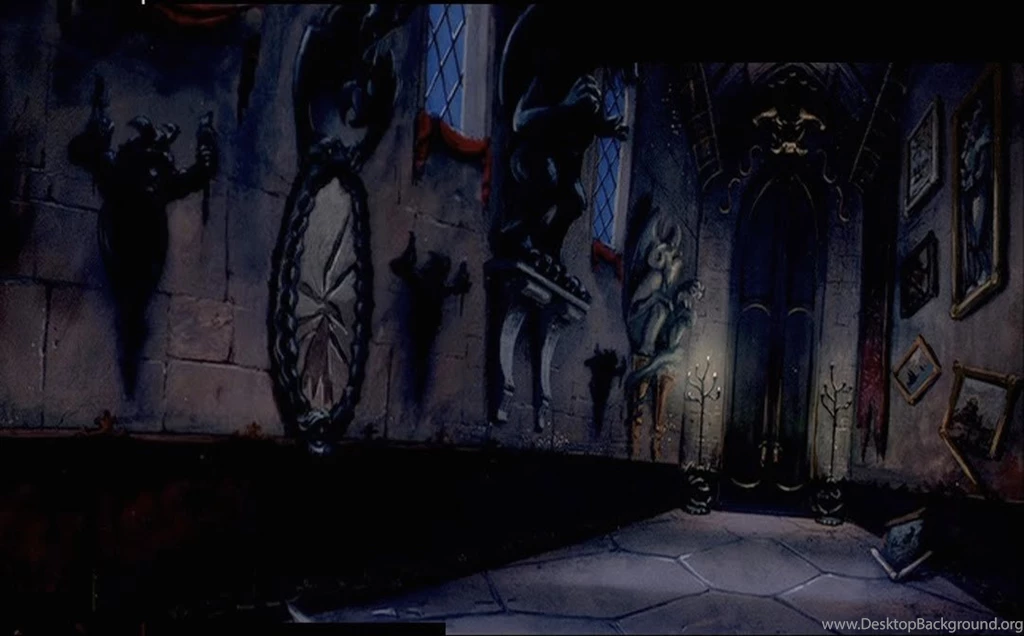 Animation Backgrounds: BEAUTY AND THE BEAST Castle Interiors