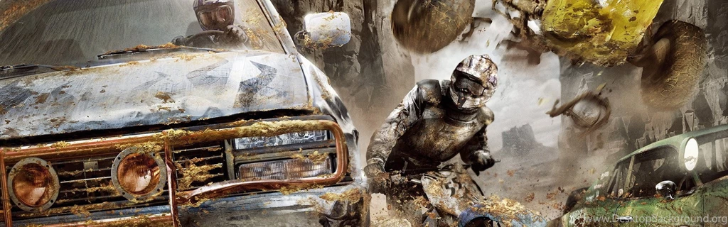 Download Wallpapers 3840x1200 Motorstorm Apocalypse, Motorcycle ...