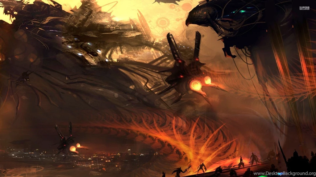 High Resolution Amazing Sci Fi Space Battle Wallpapers HD 14 Full ...