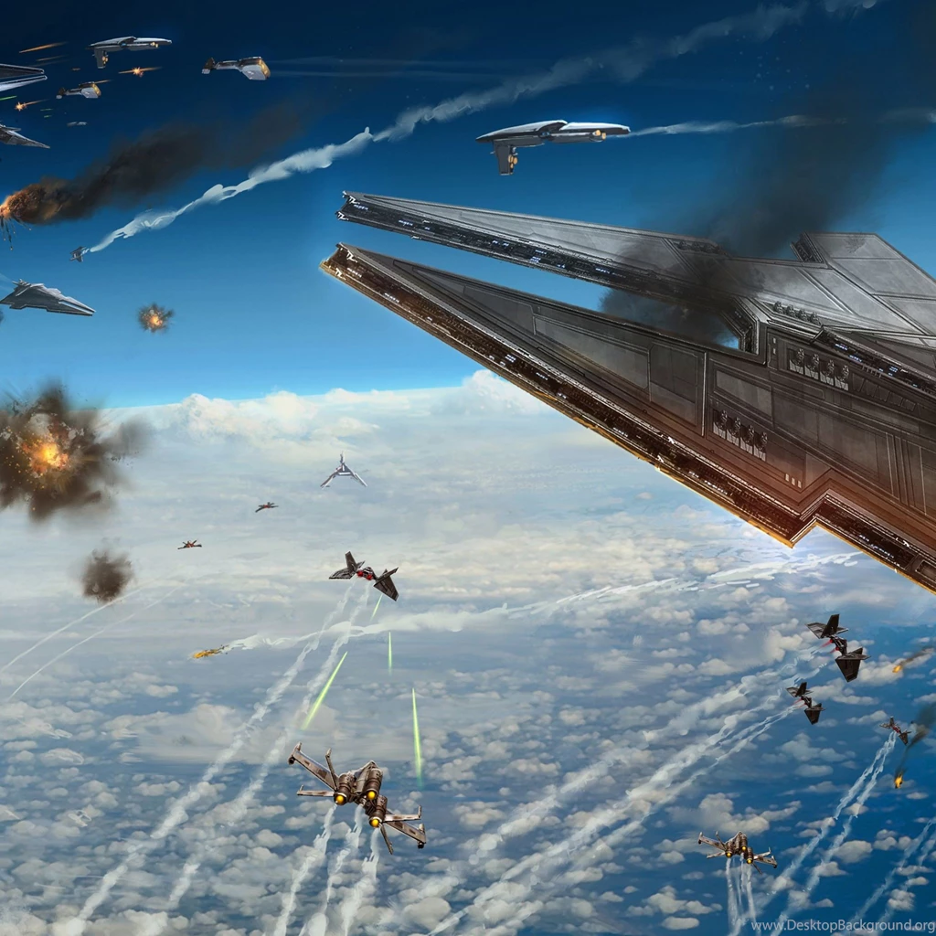 Space Battle iPad 1 & 2 Wallpapers