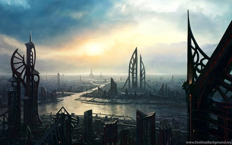 Abstract City Vector Abstract City Vector – Abstract 3D And CG HD ...