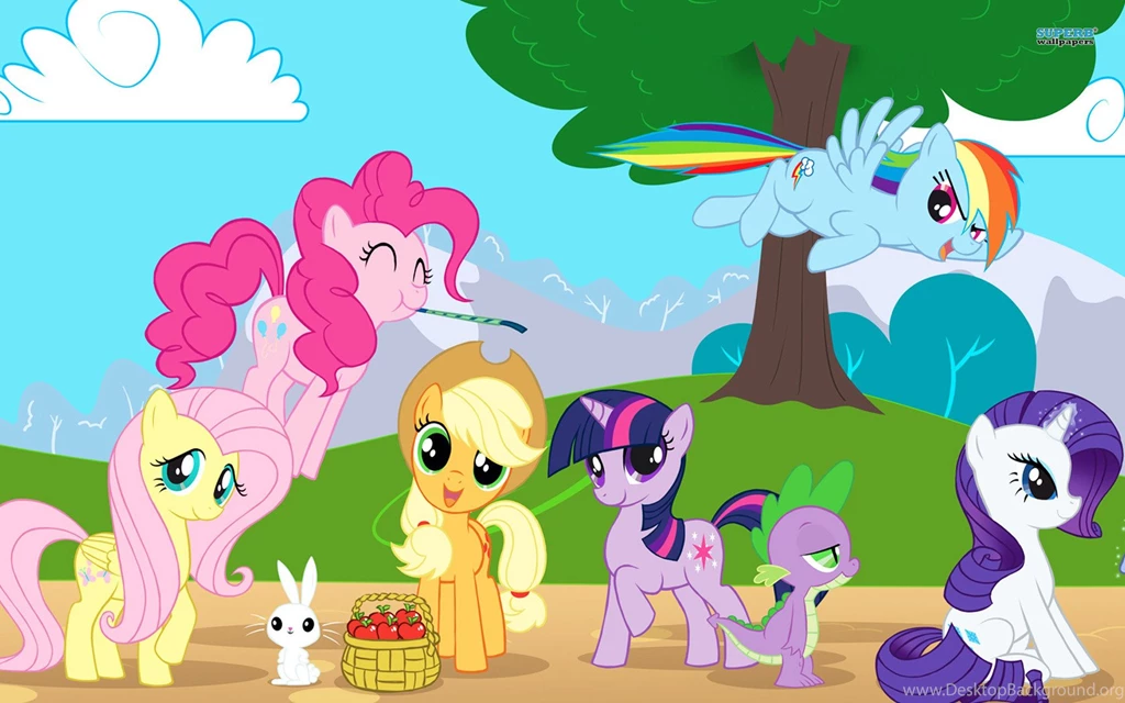 My Little Pony Friendship Is Magic HD Backgrounds Image For Desktop ...