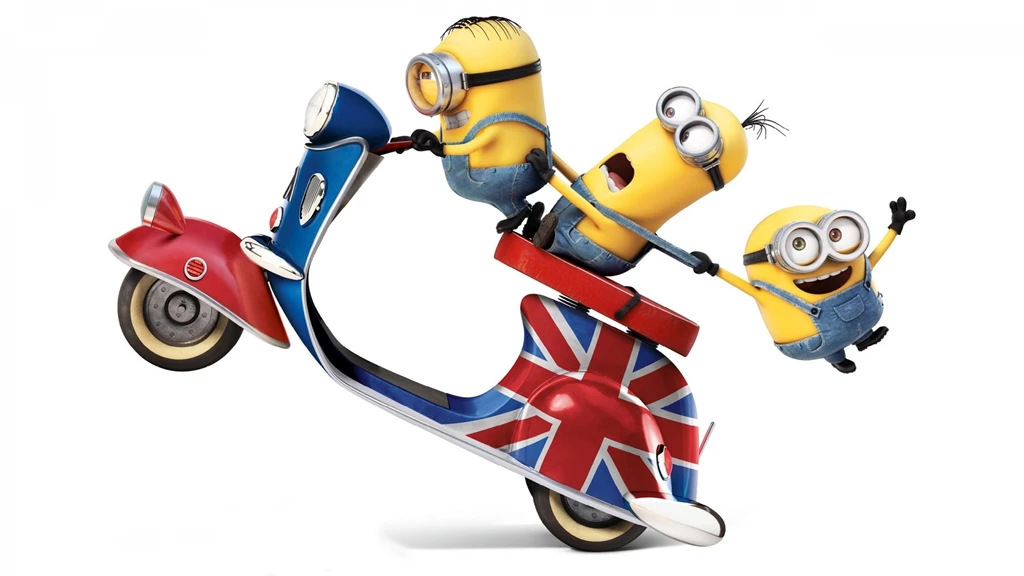 Minions, Movie, Film, Imax, 3D, Poster, Scooty, Scooter, Funny ...
