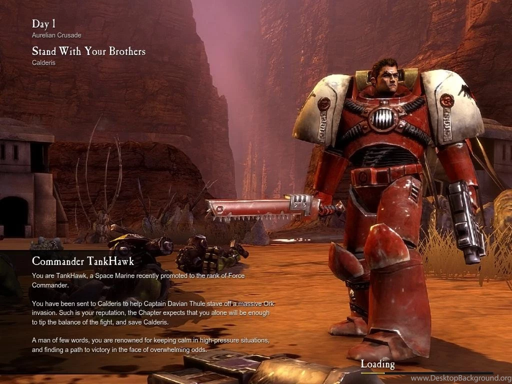 Dawn Of War 2 The Commander By Tankhawk500 On DeviantArt