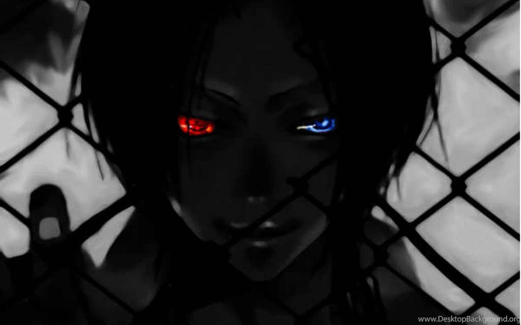 Rokudo Mukuro,katekyo Hitman Reborn,monochrome,grayscale ...