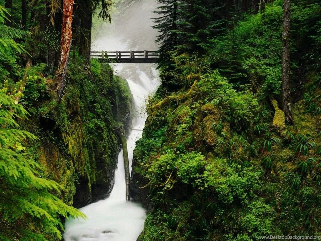 Waterfalls 04 Nature Wallpapers Image Featuring Waterfalls